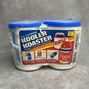 Vintage Miller Lite Foam Beer Can Holders Kooler Koaster 1987